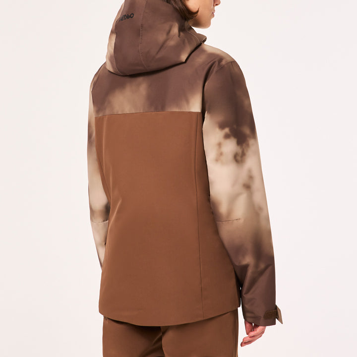 Oakley Holly Anorak Jacket - Women's Brown Clouds Print