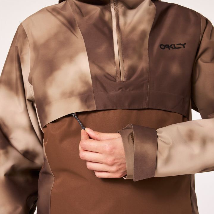 Oakley Holly Anorak Jacket - Women's Brown Clouds Print