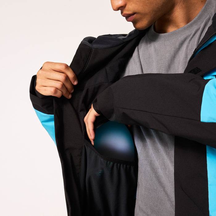 Oakley TNP TBT Insulated Jacket - Men's Black/.Bright Blue