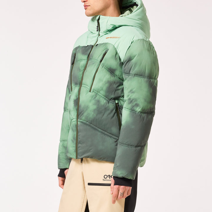 Oakley TC Rykkinn Jacket - Men's Green Clouds Print