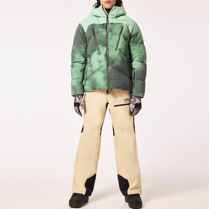 Oakley TC Rykkinn Jacket - Men's Green Clouds Print