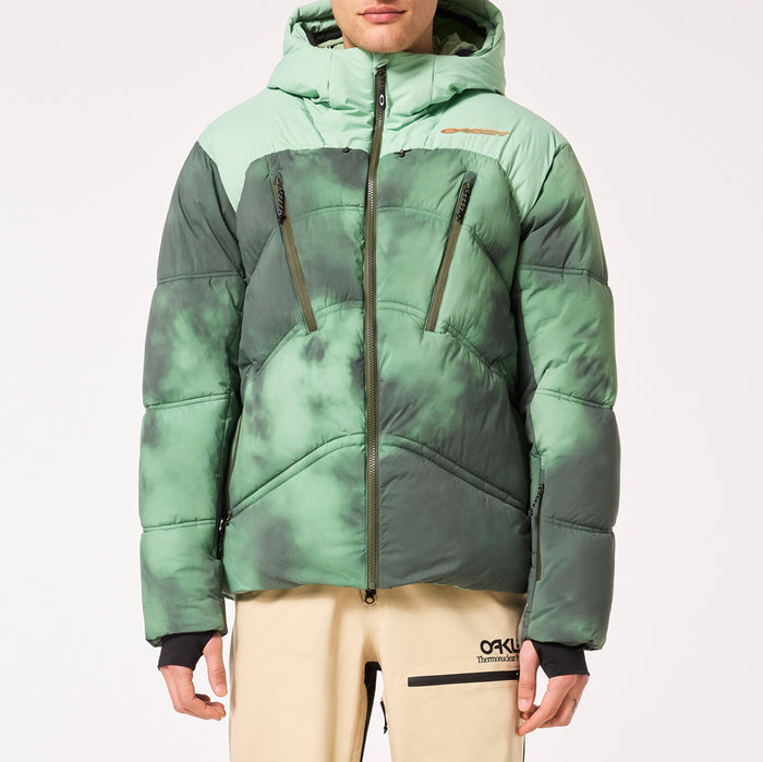 Oakley TC Rykkinn Jacket - Men's Green Clouds Print