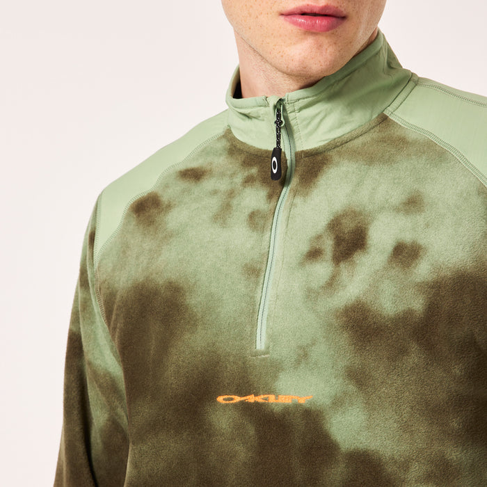 Oakley TC Rykkinn Fleece - Men's Green Clouds Print