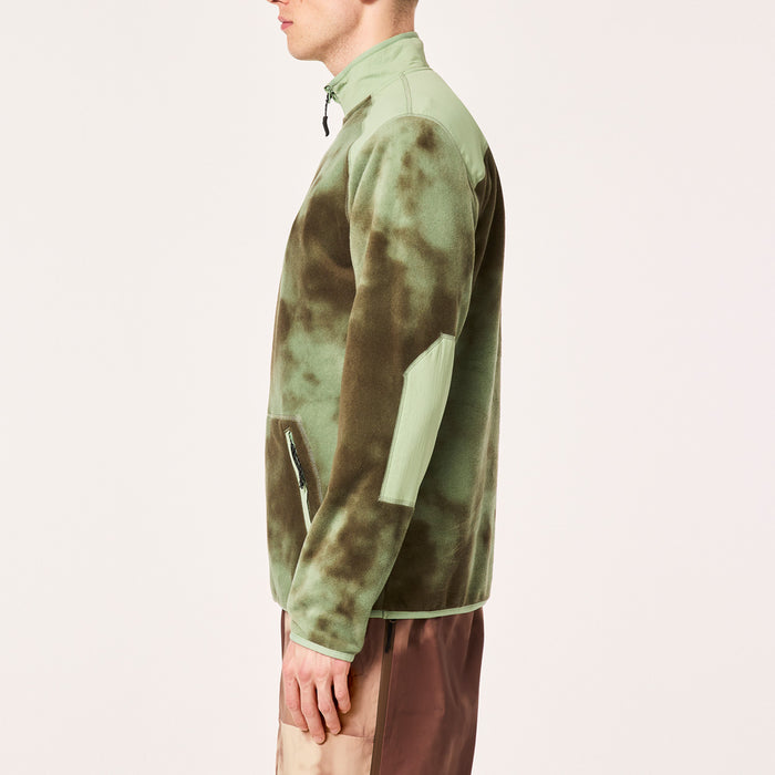 Oakley TC Rykkinn Fleece - Men's Green Clouds Print