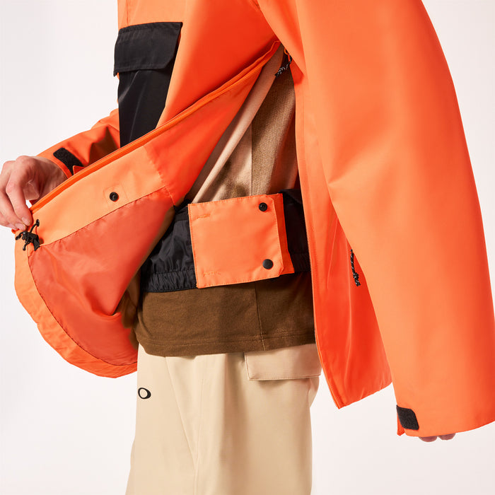 Oakley Divisional RC Shell Anorak - Men's Soft Orange