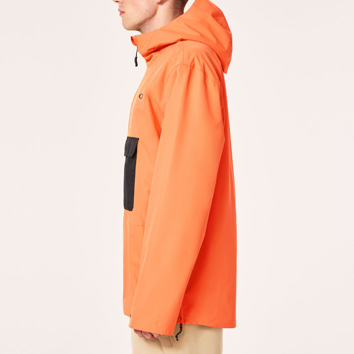 Oakley Divisional RC Shell Anorak - Men's Soft Orange