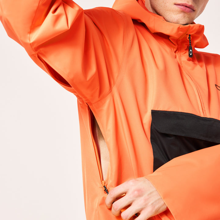 Oakley Divisional RC Shell Anorak - Men's Soft Orange