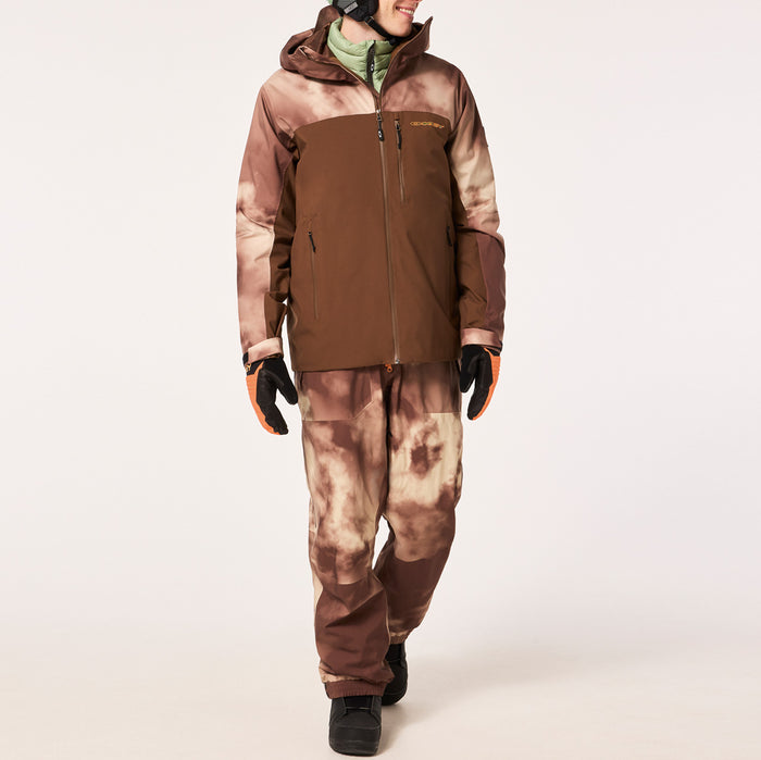 Oakley TC Skull Reduct Shell Jacket - Men's Arafe/Brown Clouds Print