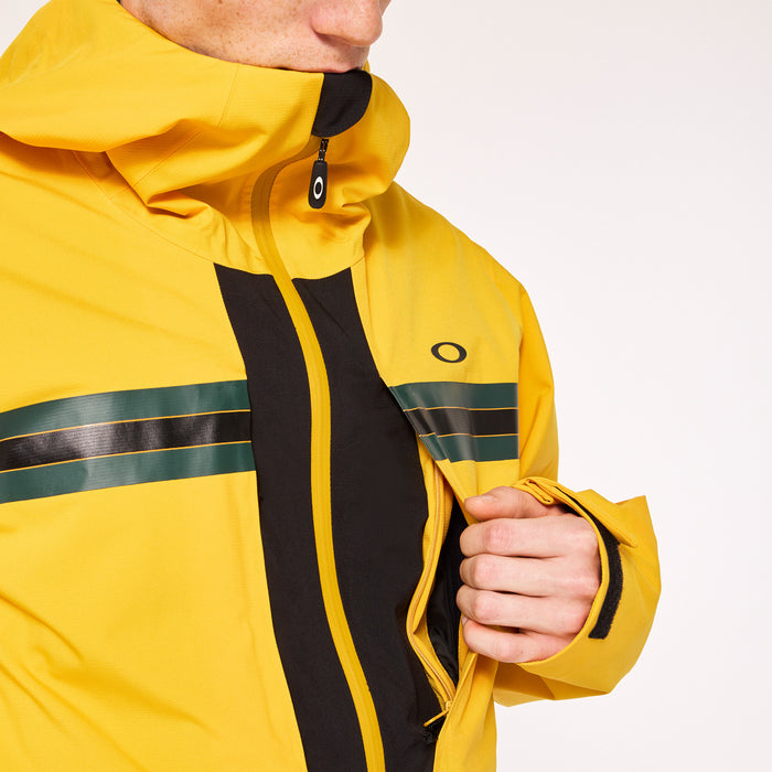 Oakley TC Reduct Earth Shell Jacket - Men's Amber Yellow/Hunter Green