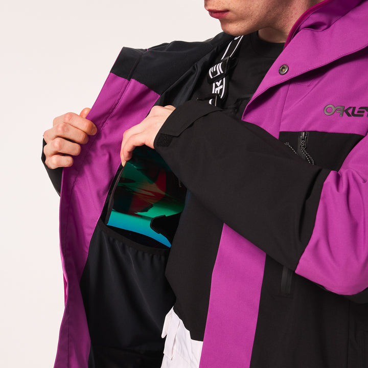 Oakley TNP TBT Shell Jacket - Men's Ultra Purple/Blackout