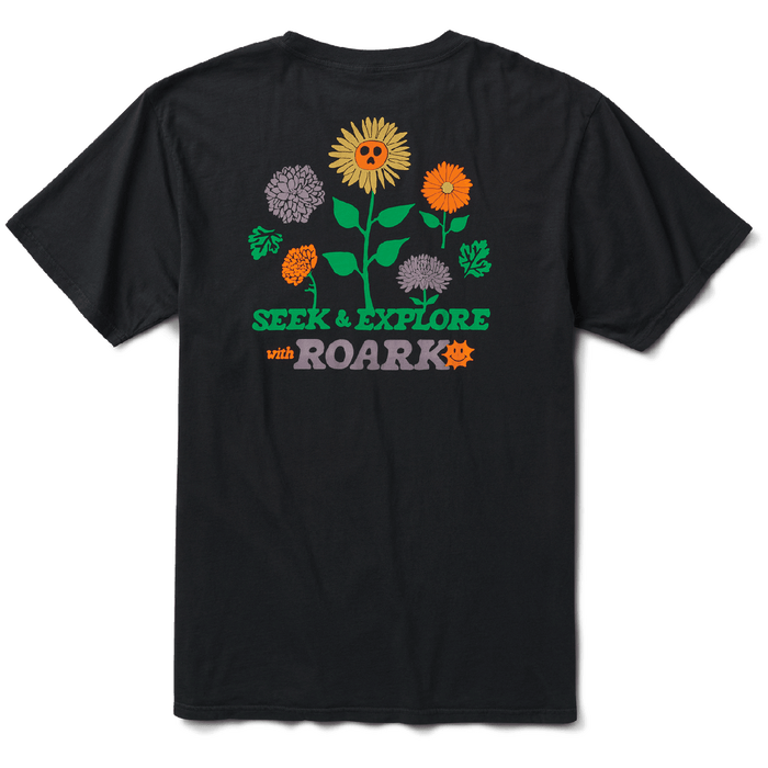 Roark Seek and Explore T-Shirt - Men's Black
