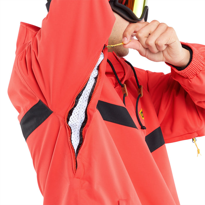 Volcom Longo Pullover Jacket - Men's Orange