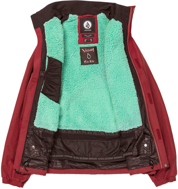 Volcom Ravraah Jacket - Men's Maroon