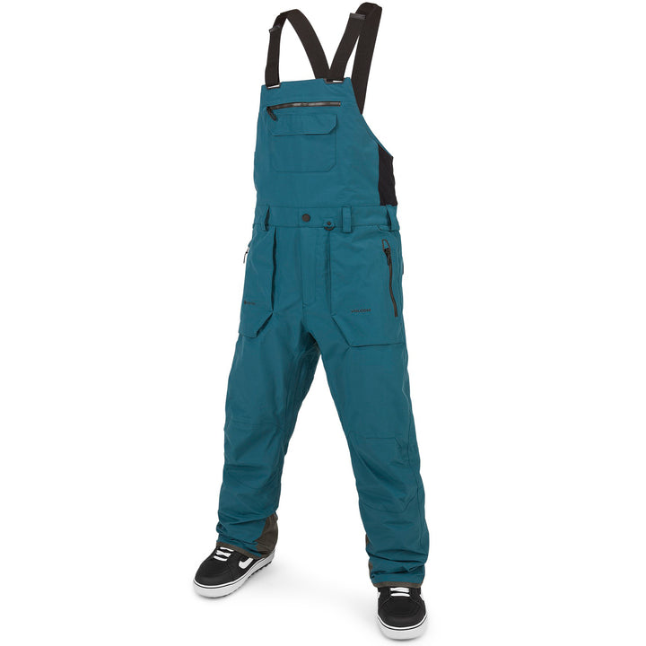 Volcom Rain GORE-TEX Bib Overalls - Men's Blue
