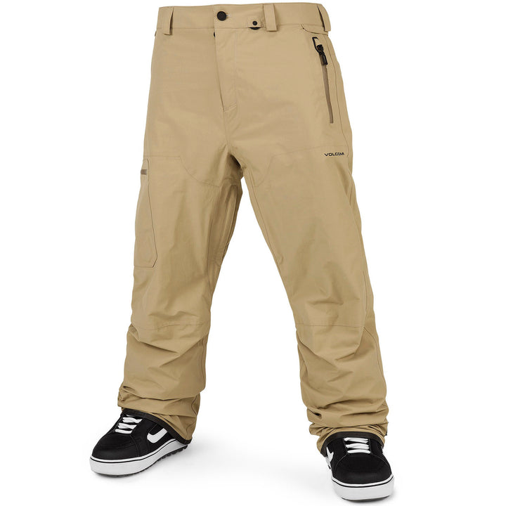 Volcom L GORE-TEX Pants - Men's Dark Khaki