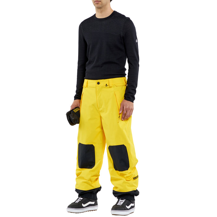 Volcom Longo GORE-TEX Pants - Men's Bright Yellow