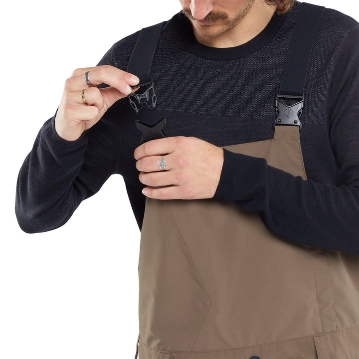 Volcom V.CO Sparta Bibs - Men's Teak