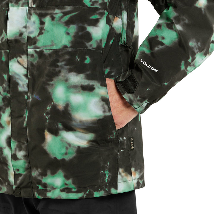 Volcom L Insulated GORE-TEX Jacket - Men's Spritx Black