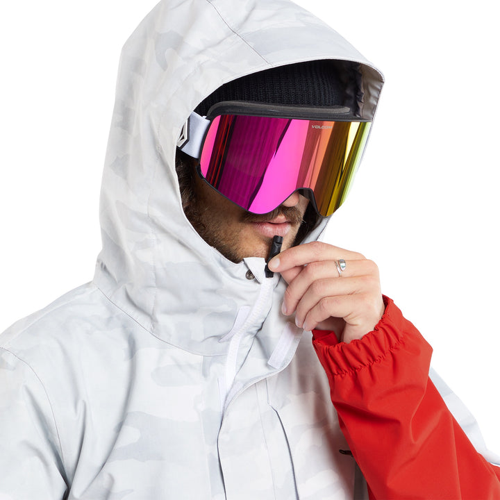 Volcom V.CO OP Insulated Jacket - Men's White Camo