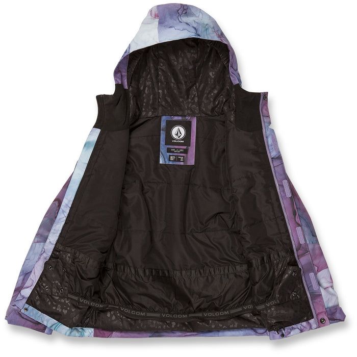 Volcom Sass 'N' Frass Insulated Jacket - Girls' Glacier Ice