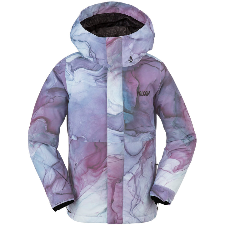Volcom Sass 'N' Frass Insulated Jacket - Girls' Glacier Ice