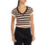 Volcom Cheeky Bird Short-Sleeve Sweater - Women's Black Combo
