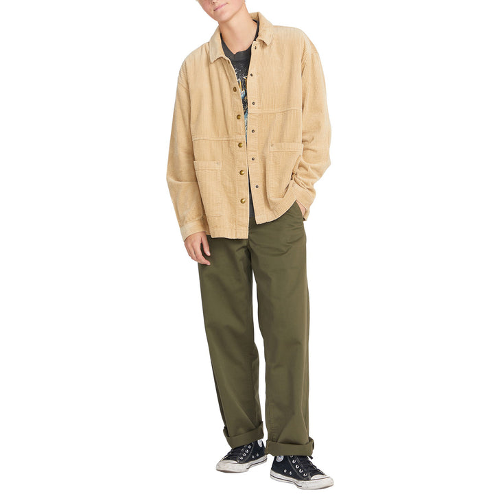 Volcom Stone Street Shacket - Women's Khaki