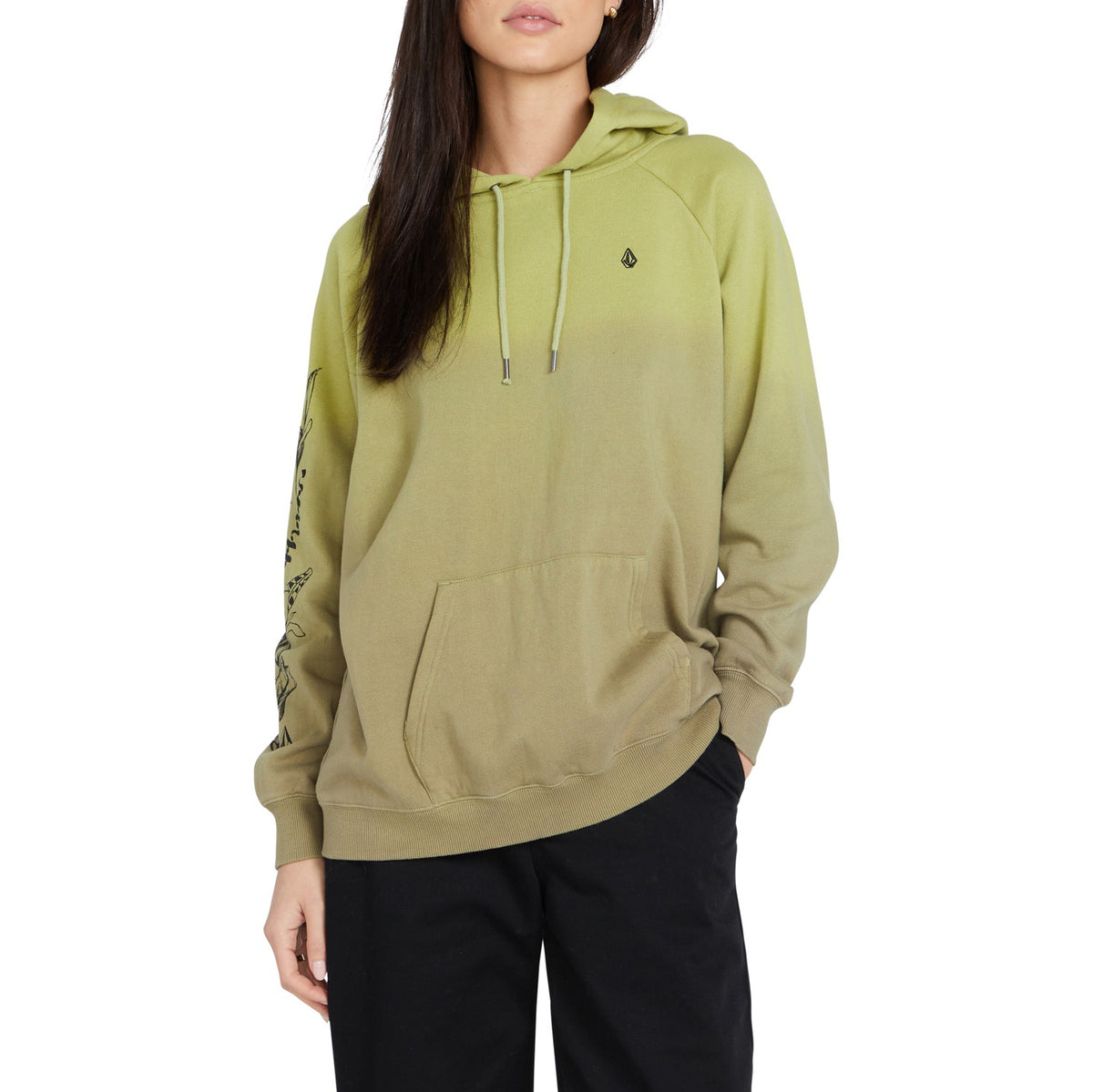 Volcom Dede BF Hoodie - Women's Island Green