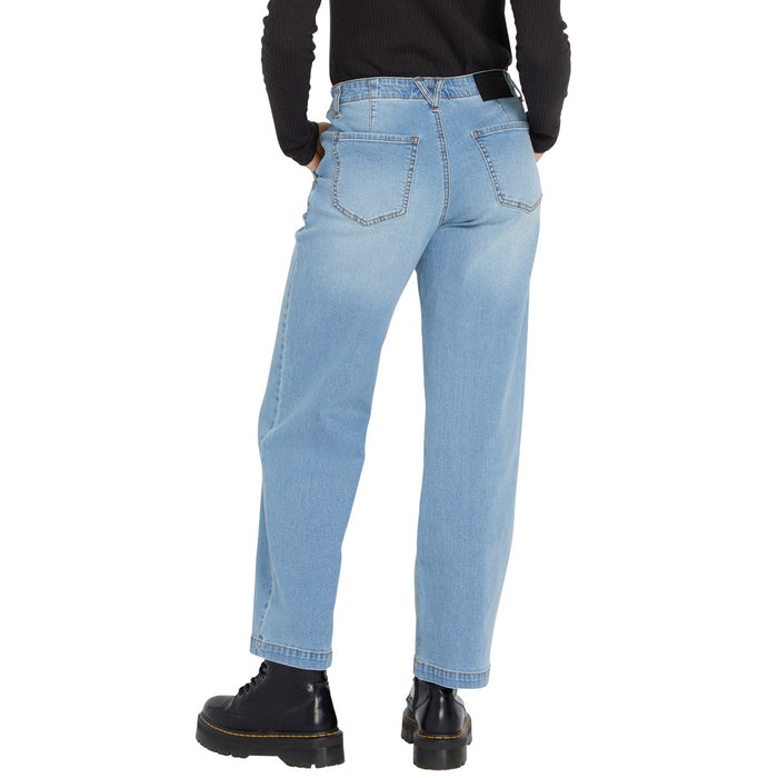 Volcom 1991 Stone Low Rise Pants - Women's Blue Drift