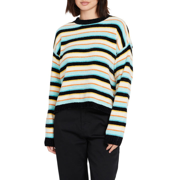 Volcom Bubble Tea Sweater - Women's Glacier Blue