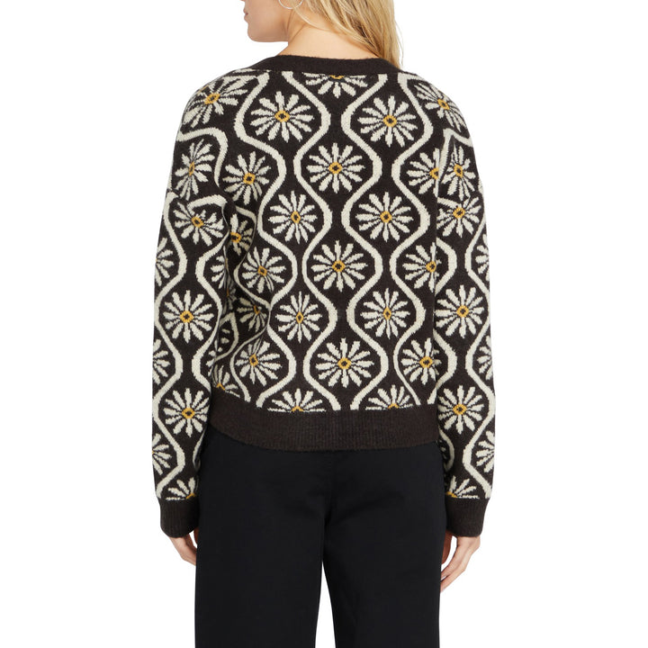 Volcom Daizy Lady Cardigan - Women's Vintage Black