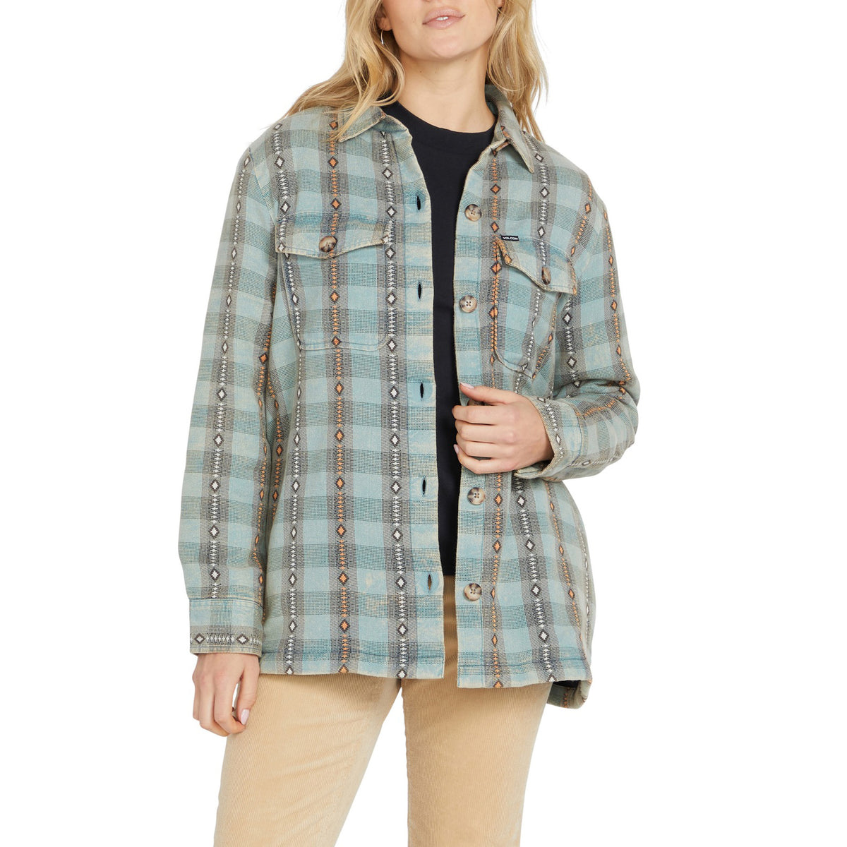 Volcom Polar Boobear Jacket - Women's Glacier Blue