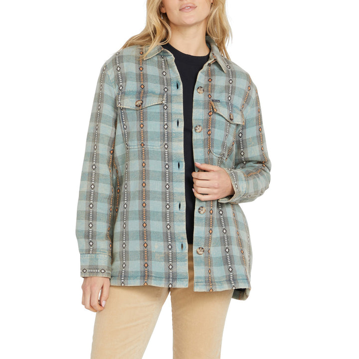 Volcom Polar Boobear Jacket - Women's Glacier Blue