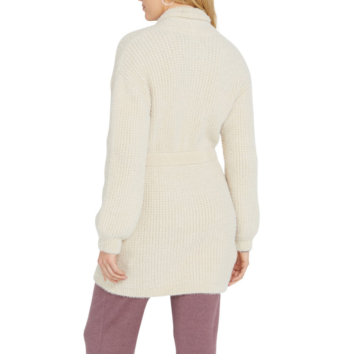 Volcom Lil Cozy Wrap Cardigan - Women's Cream