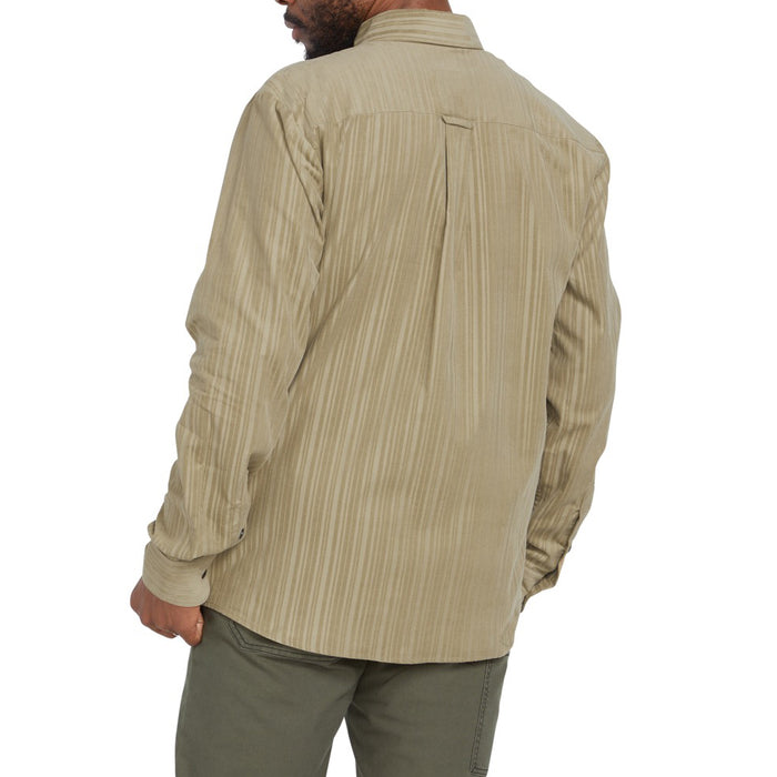 Volcom ENT Fat Tony Woven Long-Sleeve Shirt - Men's Khaki