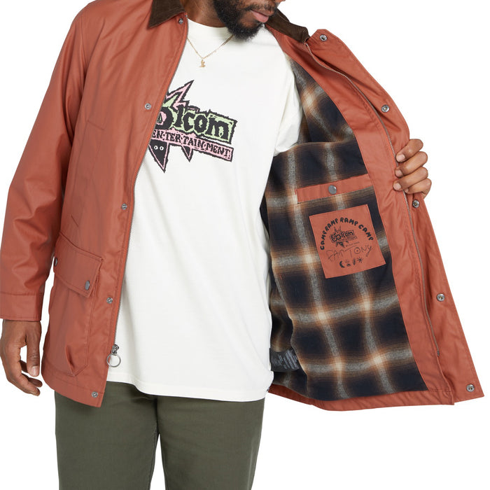Volcom ENT Fat Tony Jacket - Men's Rust