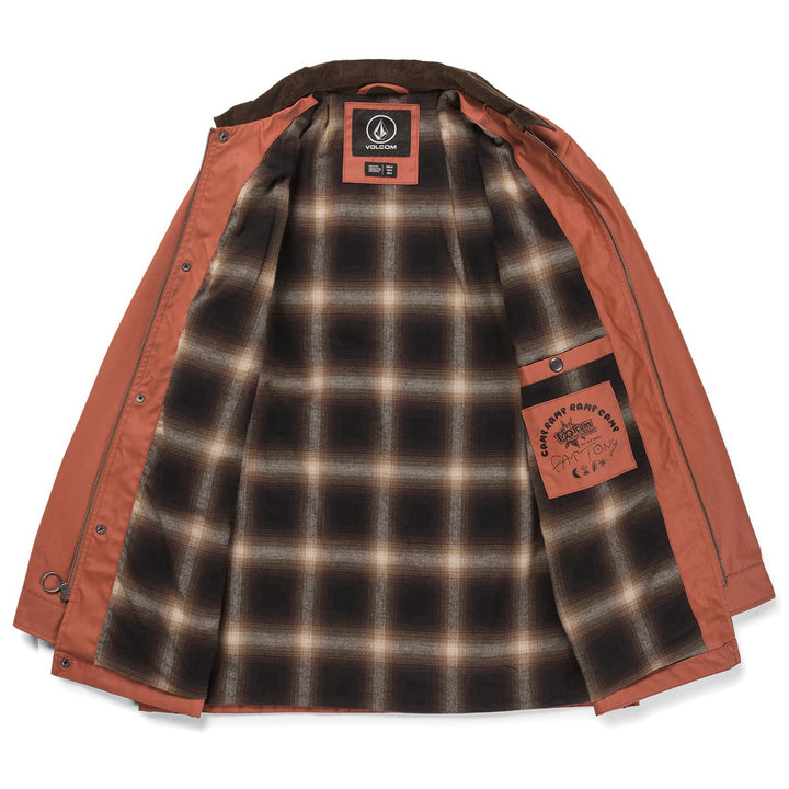 Volcom ENT Fat Tony Jacket - Men's Rust
