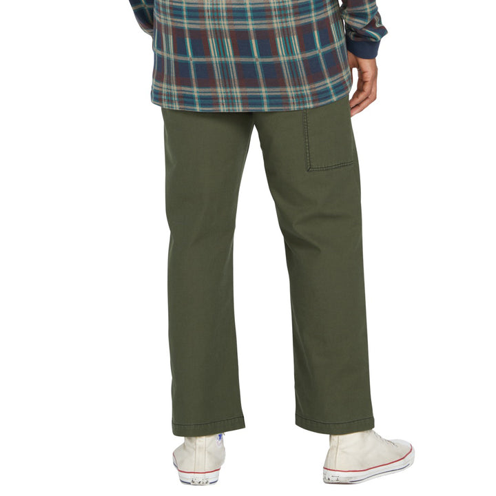 Volcom ENT Fat Tony Kraftman Pants - Men's Squadron Green