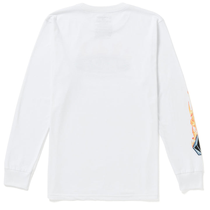 Volcom Combust Long-Sleeve T-Shirt - Men's White