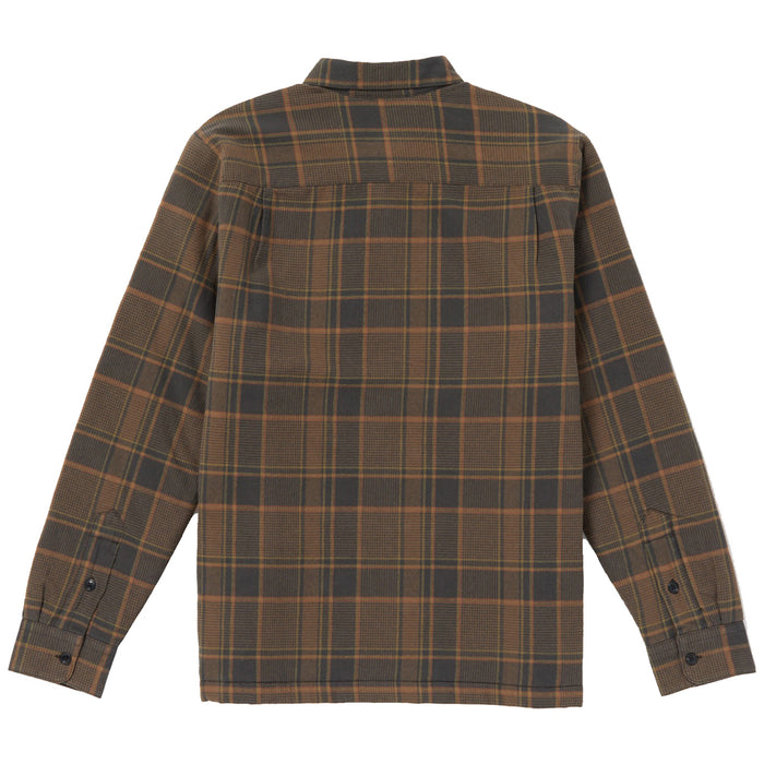 Volcom Brickstone Lined Long-Sleeve Flannel - Men's Mud