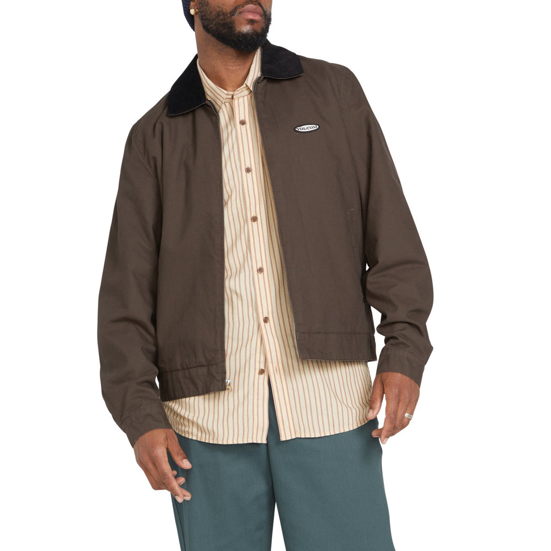 Volcom Voider Lined Jacket - Men's Dark Brown