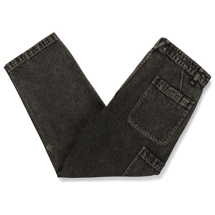 Volcom Kraftsman Denim Pants - Men's Squadron Green