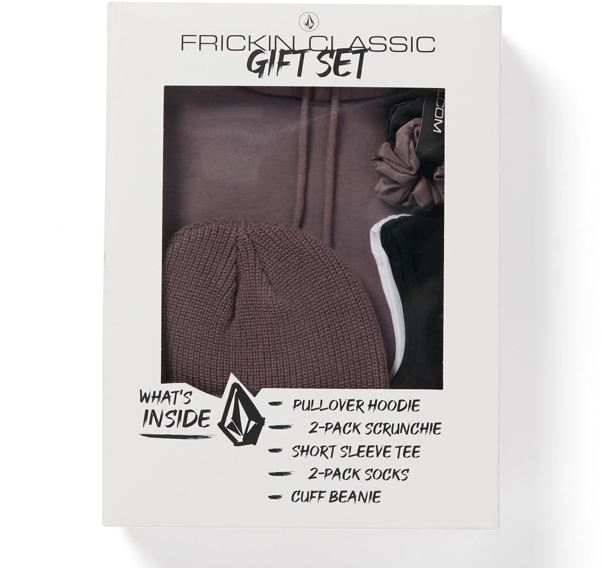 Volcom Frickin Classic Gift Set Hoodie - Women's Acai