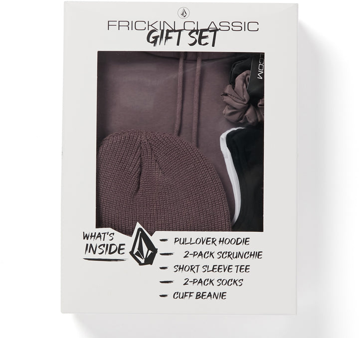 Volcom Frickin Classic Gift Set Hoodie - Women's Acai