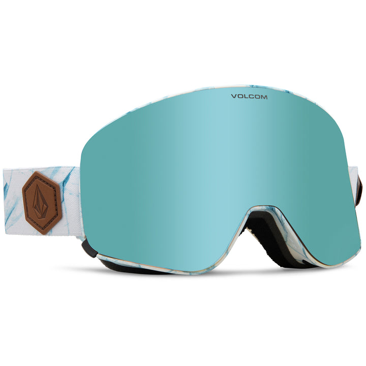 Volcom Odyssey Goggles White Ice/Ice Chrome + Dark Grey