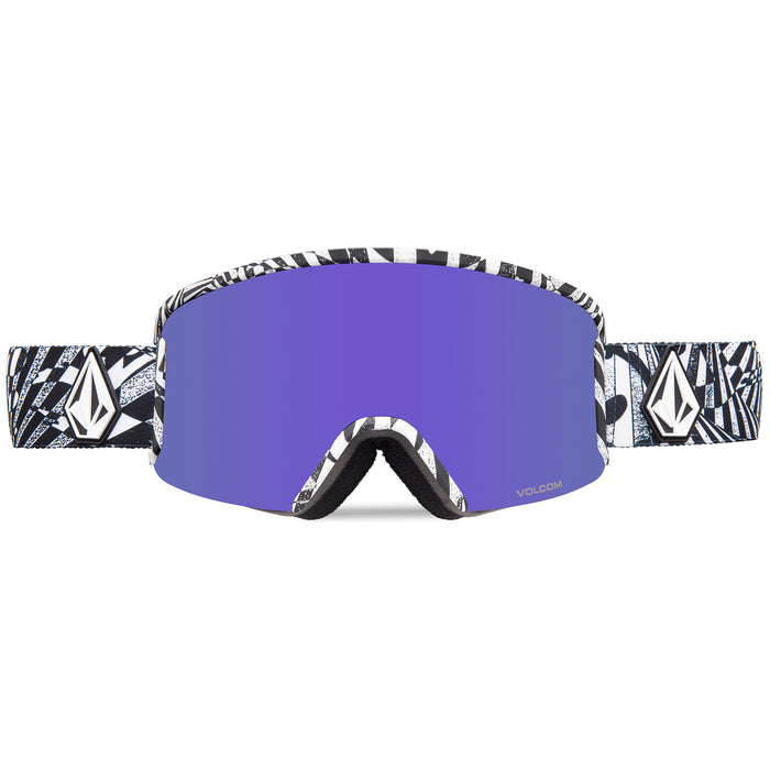 Volcom Garden Goggles Op Art/Purple Chrome + Yellow