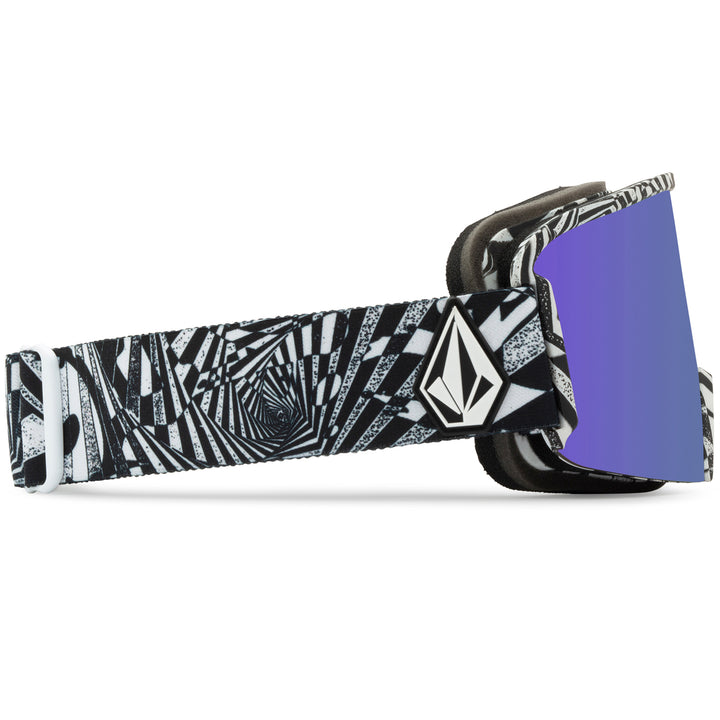 Volcom Garden Goggles Op Art/Purple Chrome + Yellow