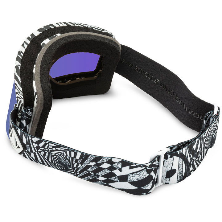 Volcom Garden Goggles Op Art/Purple Chrome + Yellow
