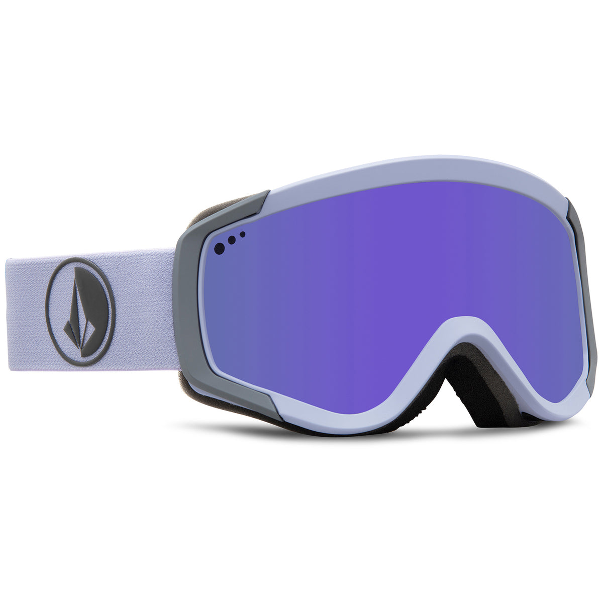 Volcom Attunga Goggles - Kids' Lilac Storm/Purple Chrome + Yellow