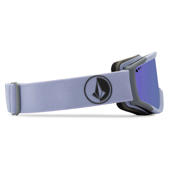 Volcom Attunga Goggles - Kids' Lilac Storm/Purple Chrome + Yellow